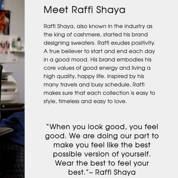 Raffi 100% Merino Wool Classic Quarter Zip Collared Sweater Red Size L - Picture 9 of 10